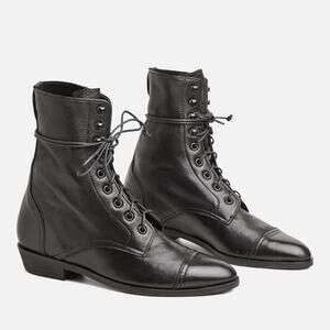 Modern Vice Jett Officer Lace Up Combat Boot Size 5 / 35
